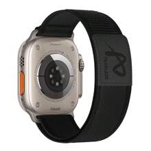 1pc Nylon Woven Loop Band Strap Compatible With Apple Watch Series 10/9/8/7/6/5, Ultra Edition, SE, Creative New Design For Men & Women