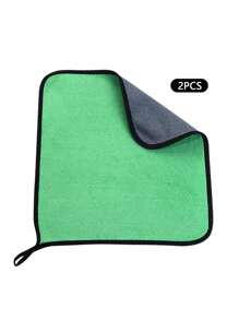 5/10pcs Reusable Ultra-Fine Fiber Cleaning Cloths, Multi-Purpose Oil-Free Wipes, Kitchen & Bathroom Cleaning Towels, Durable Absorbent Cloths For Removing Stains And Grease, Suitable For Cleaning Glass, Cars Etc.