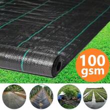 NetHong Anti We Ed Membrane Heavy Duty We Ed Control Fabric Landscape Garden Ground Cover - Black - View 7