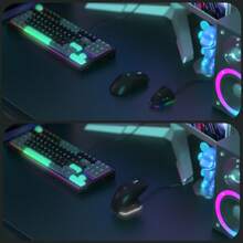 X11 59g Superlight Wireless Gaming Mouse With Grip Tape, RGB Charging Dock,PixArt PAW3311,BT/2.4G Wireless/Wired Pc Mouse, 22KDPI,5 Programmable Buttons For Pc