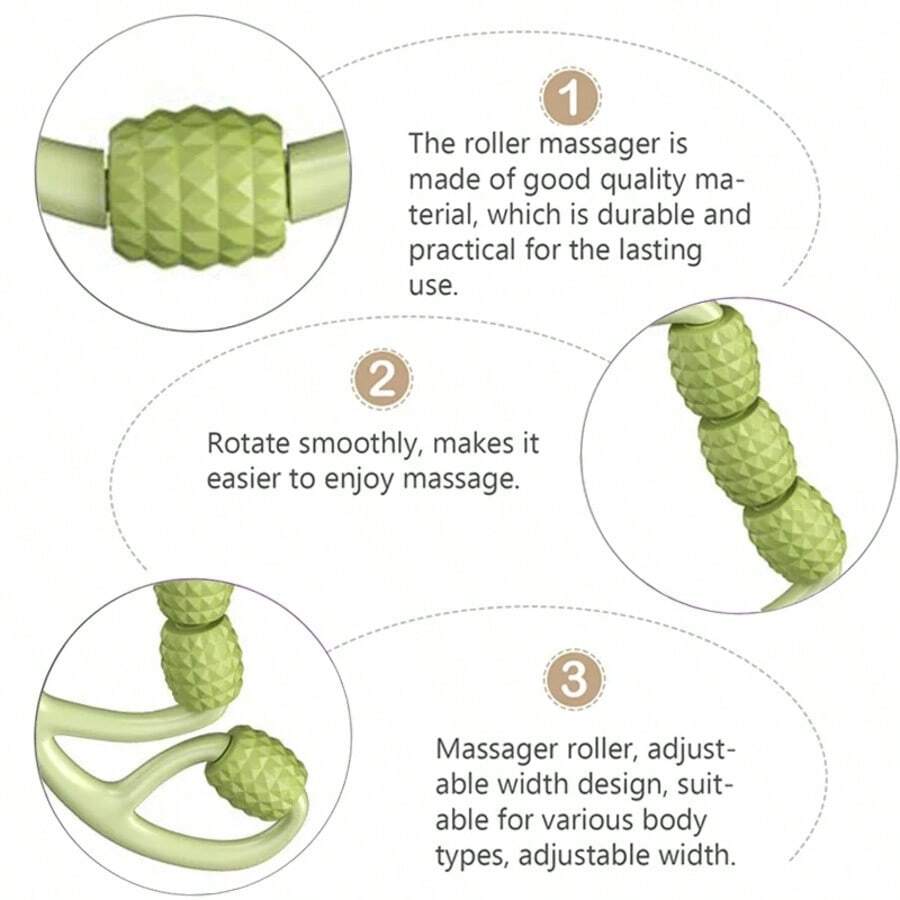 Muscle Roller Trigger Point Muscle Roller Foam Roller Deep Massage Tool ...