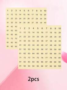 2/4入透明圓形數字美甲貼紙，指甲油凝膠色紙標籤，適合美甲DIY，美容用品，適用於居家美甲沙龍 - 彩色 - 查看 6