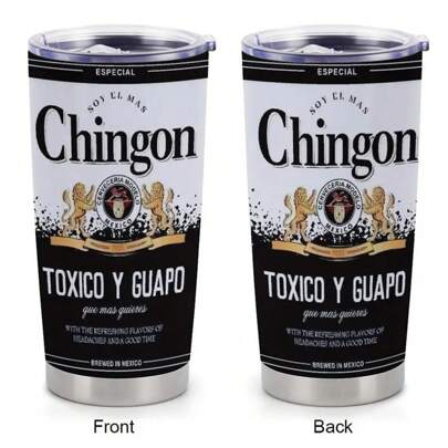 1 pieza Taza aislada de acero inoxidable de 20 onzas con tapa y fondo plano - Aislada, a prueba de golpes y a prueba de fugas - Reutilizable, multiuso, solo se lava a mano - Perfecta para café, actividades al aire libre - Un regalo único para familia y amigos para el regreso a clases