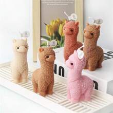 Cute Alpaca Candle Silicone Mold DIY Wax Plaster Fragrance Stone Home Decor Mold