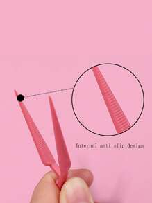5pcs/10pcs/15pcs/20pcs Color Random Shaping Clip Tool Nail Overflow Meat Bag Clip Positioning Phototherapy Glue Nail Art Away From Overflow Prevention Auxiliary Tools