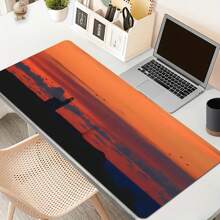 1pc Guiding Light At Sunset: Coastal Scenic Mouse Pad Gaming Mouse Pad Multi-Size Keyboard Desk Mat Rubber Anti-Slip Office Mouse Pad Desk Accessories Keyboard Desk Pad For School Office Home Gift For Friend Family