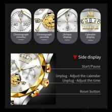 LIGE LIGE Fashion Women's Elegant Watch Waterproof Luminous Quartz Watch Business Daily Calendar Watch