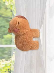 1/2pcs Animal Plush Clipsззжzzz Window Curtain Holder, Multiple Styles And Sizes Available, Suitable For Curtain Fixing And Decoration Gifts Birthday Graduation