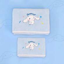 Sanrio Sanrio Characters 3-Piece ‌Cinnamoroll Towel Set - Bath Towel, Hair Dry Turban, Face Cloth - Super Absorbent Quick Dry For Women/Men, Kawaii Travel & Gym Essentials (Hello Kitty, My Melody) - 2025 Best Seller