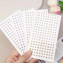 165/180 Stücke nicht-durchstochen Lippenkringe, wiederverwendbare selbstklebende Falsche Lippenkringe, Augenbrauen/Nasen-Piercing, Bauchnabel-Schmuck, Karneval/Party/Maskenball Accessoires
