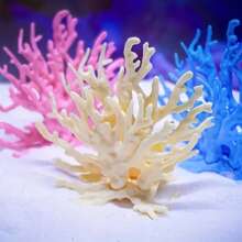 1pc/3pcs Realistic Artificial Coral Reef, Vivid Aquarium Decorative Artificial Coral Plant, Marine Plant Decor