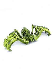 3D Printed Elastic Spider Animal Model With Moveable Limbs, Multi-Color, Desk Decor Toy