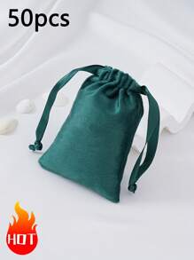 1/10/50 peças 9x12cm Bolsa de joias Bolsa de veludo para presente, Bolsa de embalagem de joias, Bolsas para presentes de joias, Bolsas para lembrancinhas de casamento, aniversário, brincos, pulseira, colar, bolsas organizadoras pequenas chiques, Bolsa de embrulho para presente para festa, feriado