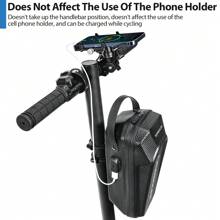 NEWBOLER Electric Scooter Front Bag Handle With USB Port Waterproof Quick Release 3L/5L EVA Large Capacity Universal Scooter