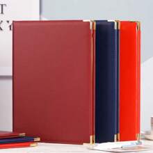 Portadiploma, portacertificado de graduación de alta calidad PU liso para hombres y mujeres, de vuelta a la escuela, útiles escolares