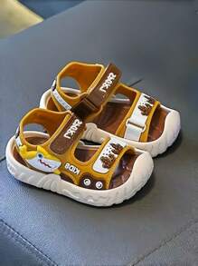 2025 Nieuwe Zomer Mid-Sized Jongens Binnen Glijdende Kinderen Babyschoenen Kinderen Strandschoenen