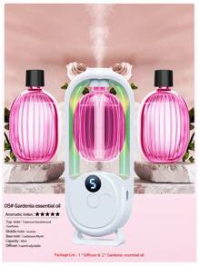 新款香薰机USB精油空气加湿器创意礼物小夜灯加湿器特殊气氛摆件香薰机电池香薰精油扩散器酒店卧室新款房间空气清新剂厕所除臭