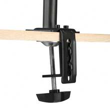 适用于办公桌的柔软宠物猫吊床 360° 旋转和可调节高度，办公桌猫窝床圆形猫床，适用于体重不超过 40 磅的室内猫 - 彩色 - 查看 6