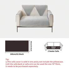 1 件简约风格防水沙发套，多功能舒适沙发垫，适用于家庭、卧室、客厅、书房、办公室使用礼物生日毕业沙发套沙发套房间装饰客厅装饰 - 彩色 - 查看 16