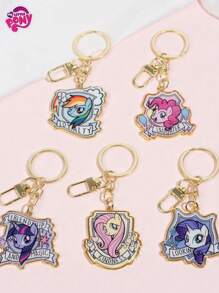 1 件  角色 Twilight Sparkle、Rainbow Dash、Pinkie Pie 亚克力吊坠钥匙扣，适用于背包、钥匙、学校文具和各种挂饰，可作为送给朋友、家人、同事的可爱礼物，全年适用