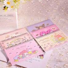 Sanrio 1 Book Of Sanrio Family Coil Hand Account Stickers, 10 Cute Material Antique Card Stickers, Very Suitable For School Gifts.Sanrio Cute Cartoon Notebook Stickers, DIY Decorative Stickers (Random Pattern Shipping)