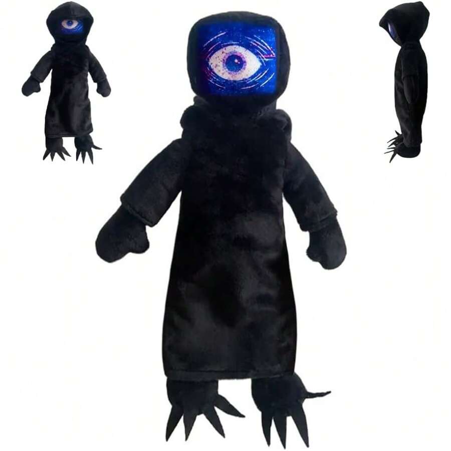 Dlishka Smiling Critters Chapter 4 Plush Toy,10" Soft Stuffed Animal For Kids & Game Fans 5 6 7 8 9 10+ Old,Cute Game Inspired Plush Toy,Collectible Gift For Halloween And Christmas Nightmare. (2PCS) - Sawyer - View 1