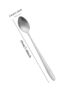 Initial Spoon - Engraved Coffee Spoon Gift - Unique Party Accessory, Personalized Coffee Lover Present, Birthday Gift Idea For Him Or Her, Themed Kitchenware, Novelty Tableware