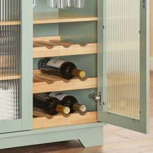 SoBuy Kitchen Cabinet FSB81-GR - Green - View 9