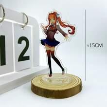 Doki Doki Literature Club! Acrylic Character Figures, Cute Anime Acrylic Desk Decor, Monika, Sayori, Natsuki, Yuri Figures, Anime Home Desktop Accessories Birthday Gifts Graduation - Multicolor - View 20