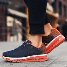 frysen Frysen Chaussures de sport pour hommes et femmes, chaussures de course, chaussures de course de rue, baskets avec coussin d'air, baskets respirantes et légères 877 34-46 EU