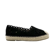 Women Flat Sandals - Black - View 4