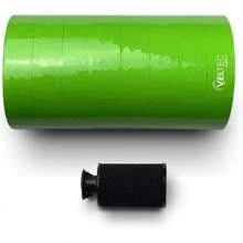 Pricing Labels For Monarch 1136 Labeler, 8 Rolls, 14,000 Two Line Labels, Ink Roller Included (Green)