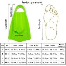 1 Pair Swimming & Diving Fins, Suitable For Swimming & Diving To Enhance Swimming Speed, Fit For Adult Water Sports - Blue - View 7