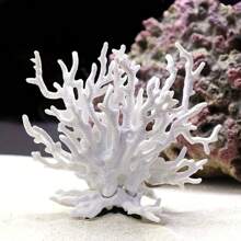 1pc/3pcs Realistic Artificial Coral Reef, Vivid Aquarium Decorative Artificial Coral Plant, Marine Plant Decor