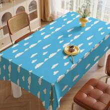 2 Packs/4 Packs Blue Sky White Clouds Party Tablecloth Cartoon Story Birthday Party Supplies Disposable Table Cover 54 X 108 Inch For BoyGirl BabyShower Birthday Party Decoration - View 4