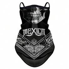 Máscara retro de motociclismo para protección solar, pañuelo de cabeza de verano antirrayos UV para exteriores, cubierta para el cuello y la cabeza, protector facial para montar en bicicleta o motocicleta