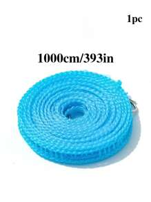 1 件便携式晾衣绳，升级版加厚防风防滑晾衣绳，露营晾衣绳，户外旅行配件，浴室宿舍室内户外洗衣使用 - 彩色 - 查看 12