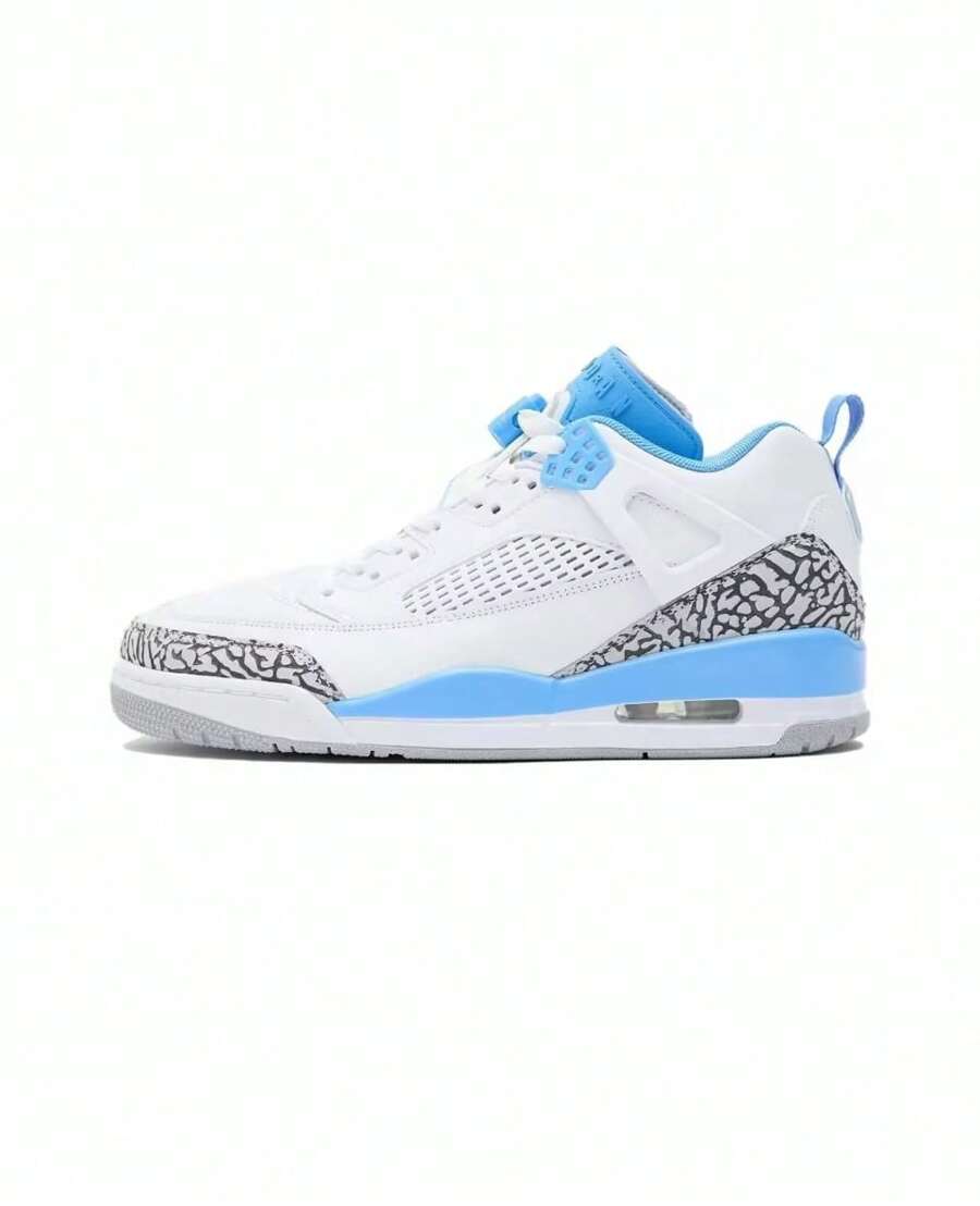 Giày Nike Jordan Spizike Low dành cho nam (FQ1759-141, Trắng/Xanh dương) - Xanh và trắng - Xem 1