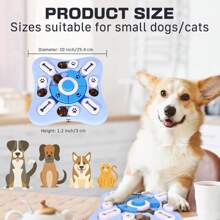 Dog Intelligence Training Toy - Puzzle Feeding Device For Small/Medium/Large Dogs - Puppy Keep Game - Snack Interactive Slow Food Device - No Battery Required-Dog Cat Pet Things,Dog Accessories Dog Stuff - Multicolor - View 9