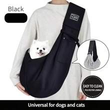 Portador de bolso de transporte para mascotas, gran capacidad portátil - Correa ajustable para un viaje fácil y transporte cómodo, bolso de transporte suave para mascotas, bolso de viaje para perros y gatos para exteriores, portador de perros, portador de gatos, compañero de viaje para cachorros, gatitos y animales pequeños, regalo de Navidad