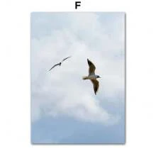 1 件海龟海马珊瑚动物墙面艺术帆布画海报印刷品墙壁适用于客厅家居装饰无框架 - 彩色 - 查看 28