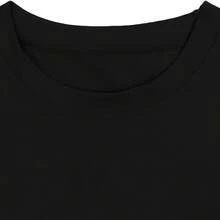 Camiseta con gráfico de conejo de Pascua para mujer - Camiseta con gráfico de flor de conejito feliz para mujer en talla grande - Negro - Ver 6