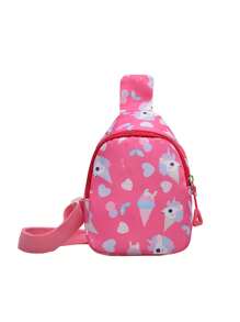 1 Mini Cute Unicorn Chest Bag With Ample Capacity, Made Of Fashionable And Popular Polyester Material, With A Comfortable Touch, Suitable For Both Boy And Girl To Use When Shopping, Playing, And Traveling. It Can Be Paired With Clothes, Zippered, And Is The Best Choice For Giving Gifts To Family And Friends. - Multicolor - View 13