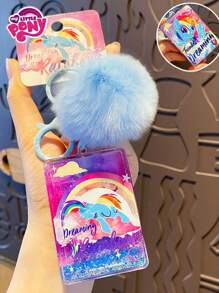 MY LITTLE PONY 1pc Cartoon Keychain, Creative Figurine Backpack Small Ornament & Gift, Various Anime Themed Designs, 1pc Decorative Keychain, Suitable For Birthday Celebrations, Christmas, Halloween, Thanksgiving Gifts, Decorations, Home Decor, Valentine's Day Gifts