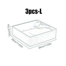 1/3/6件，可折叠衣柜收纳盒，宿舍收纳盒，内衣、胸罩和袜子收纳盒，大容量收纳盒，抽屉收纳篮，化妆品收纳盒卧室，收纳盒，收纳盒，家居收纳，女式白色 T 恤，女式黑色裤子，女士冬装，连衣裙，女士冬装，优雅女装，女士白衬衫，长袖，女士白色连体裤，女士春装，女士春装，春季，春装，极简主义，夏季上衣 - 粉紅色 - 查看 20