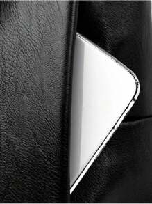 Vintage Soft Leather Anti-Theft Backpack High Capacity Kangaroo Shoulder Bag - 藏蓝色 - 查看 5