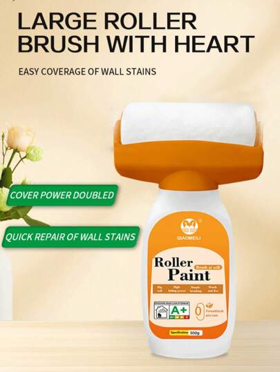 Odorless Water-Based Household Wall Paint And Touch-Up Paint, Multicolor Latex Paint 1 Pack, White (Actual May Be Slightly Different From The Picture, New And Old Models Are Sent Randomly) Home / Tools & Home Improvement / Painting Supplies / Painting / Paint