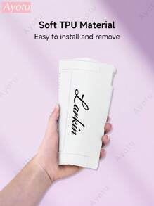 1pc Customizable Text & Name Protective Case Compatible With Nintendo Switch/Switch OLED/Switch Lite, Soft TPU Shell Compatible With Switch Console, Switch Game Accessories, Switch Joy-Con Accessories, Can Charge While Docked, Ideal Gift For Students, Colleagues, Friends, New Year, Back To School