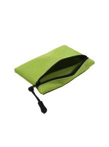 New Women's Solid Color Mini Zipper Purse Keybag Wallet Purse Wallet Mini Wallet Coin Wallet Travel Wallet Wristlet - Multicolor - View 6