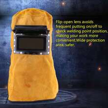 Durable Good Quality Heat Resistant Breathable Welding Helmet Protection Mask With Lens - Multicolor - View 2